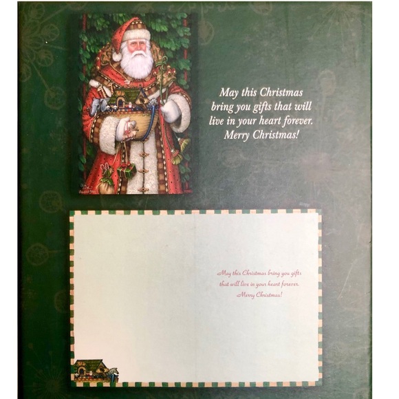 One Noah’s Ark St Nick Christmas Card & Envelope - Picture 2 of 3